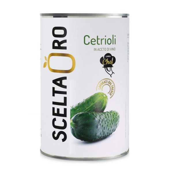 Cetrioli in aceto in latta Scelta Oro 4250 ml