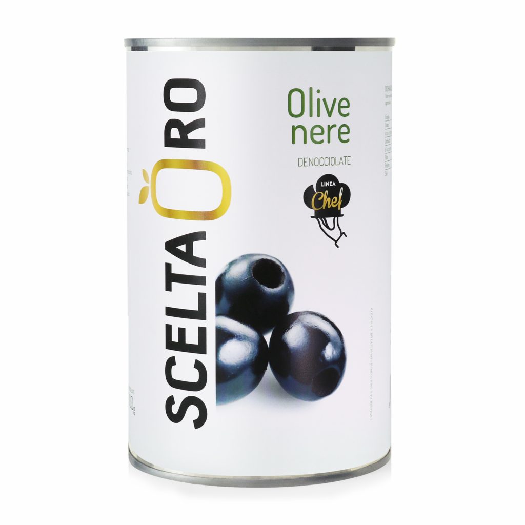 Olive nere denocciolate Scelta Oro 4200g Sama spa