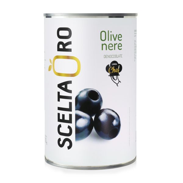 Olive nere denocciolate 4250 ml Scelta Oro