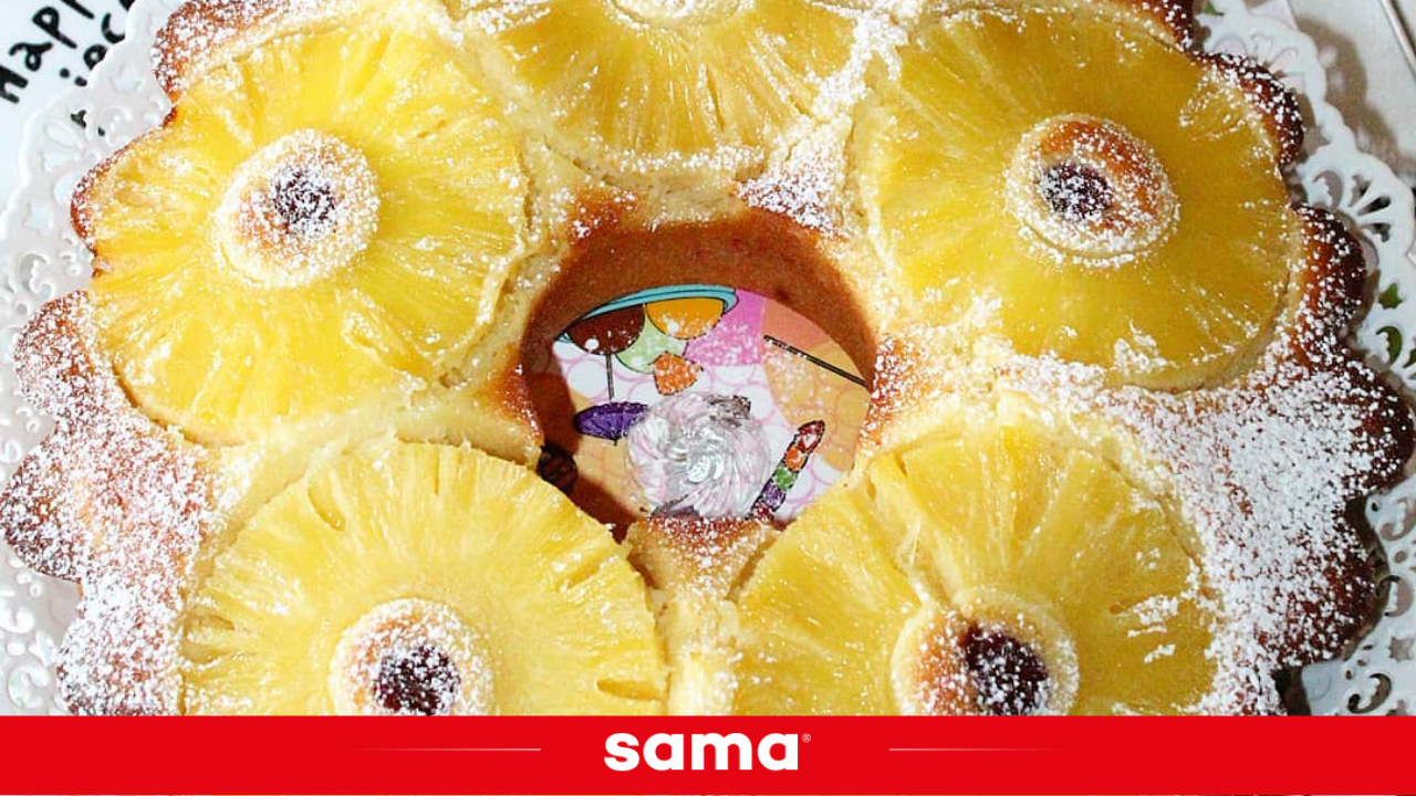 Torta rovesciata all’ananas Sama