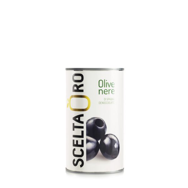Olive nere denocciolate Scelta Oro 370 ml