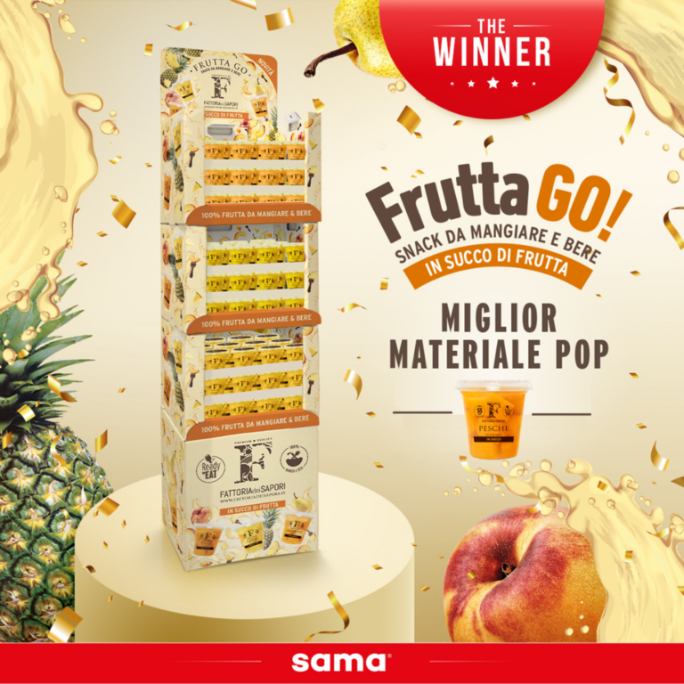 Fattoria dei Sapori è stata premiata agli Awards: migliore materiale POP